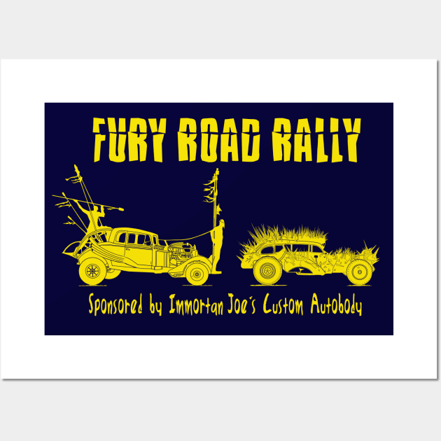 Fury Road Rally Wall Art by DistractedGeek